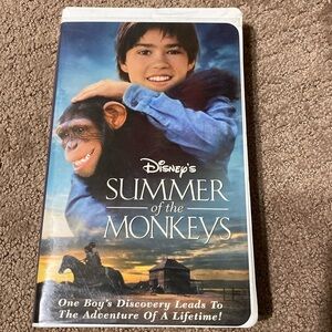 3/$20.  Disney Summer of Monkeys VHS.